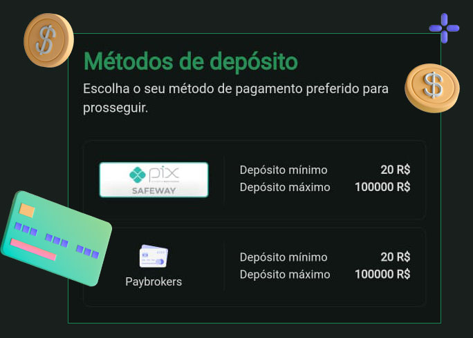 O cassino bra.combet oferece uma grande variedade de métodos de pagamento